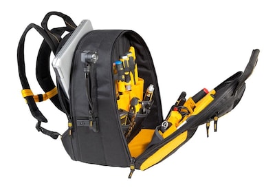 Foto 4 | Mochila Para Herramientas Dewalt 33 Con Carga Usb Con Iluminación De Bolsillo - Venta Internacional.