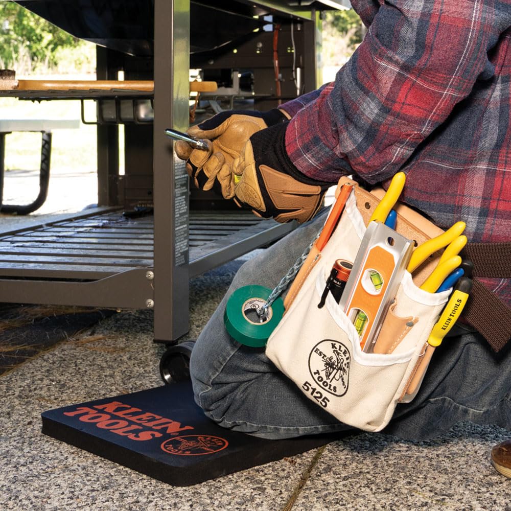 Foto 6 | Funda Para Herramientas Klein Tools 5125 De Lona Y Piel Con 5 Bolsillos - Venta Internacional.