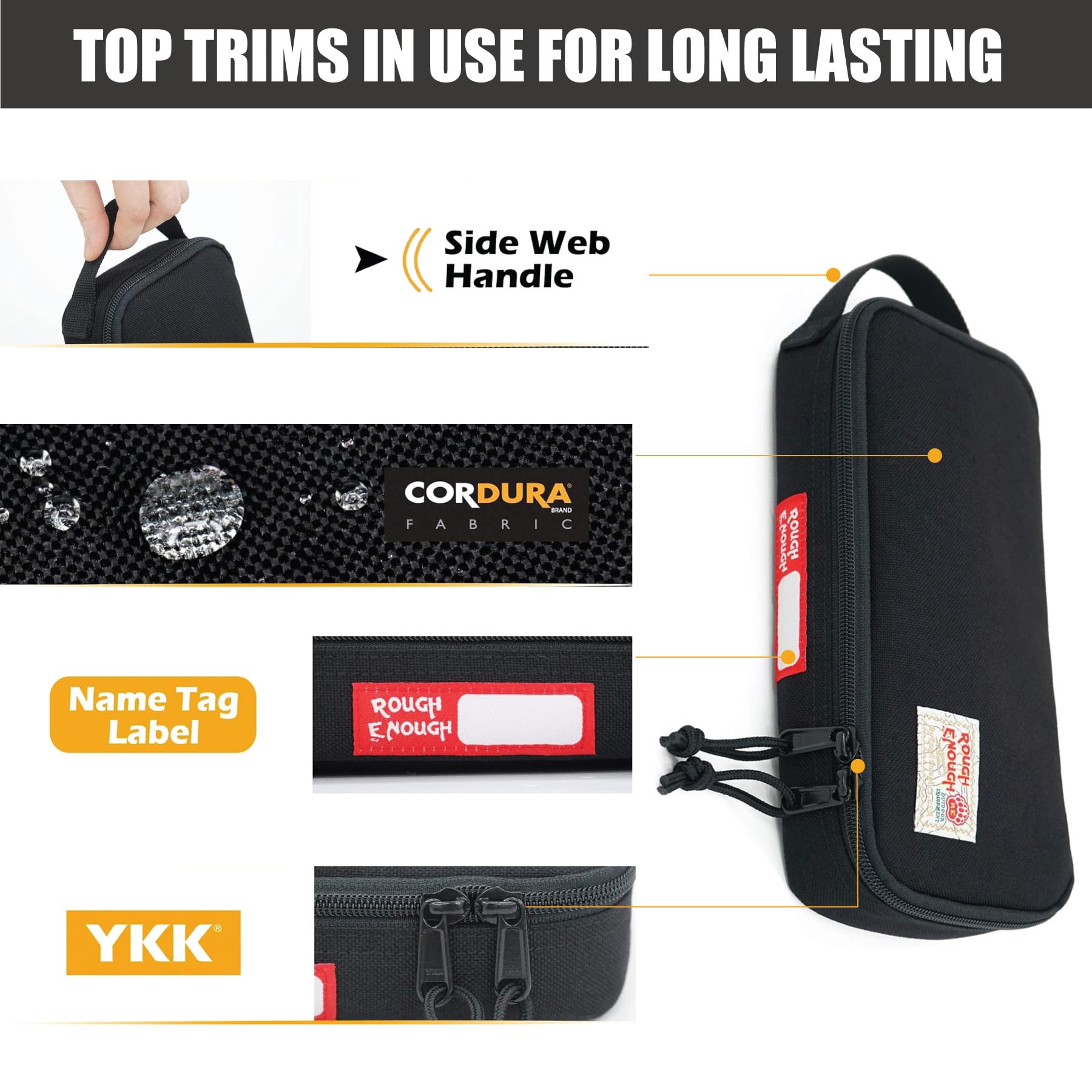 Foto 6 pulgar | Bolsa De Herramientas Rough Enough Small Negra Para Hombre - Venta Internacional.