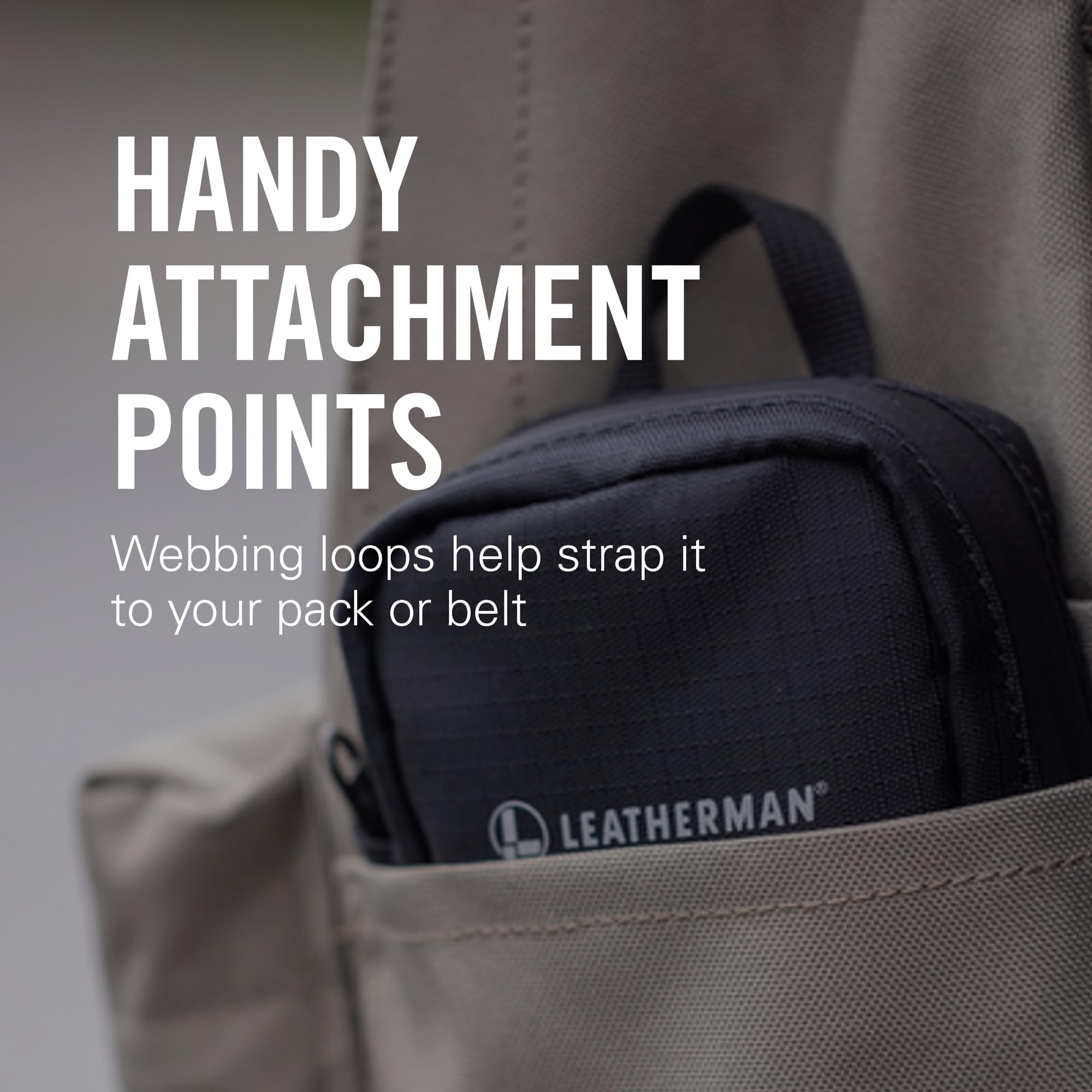 Foto 6 pulgar | Bolsa Organizadora De Herramientas Leatherman Con 7 Bolsillos, Negra - Venta Internacional.
