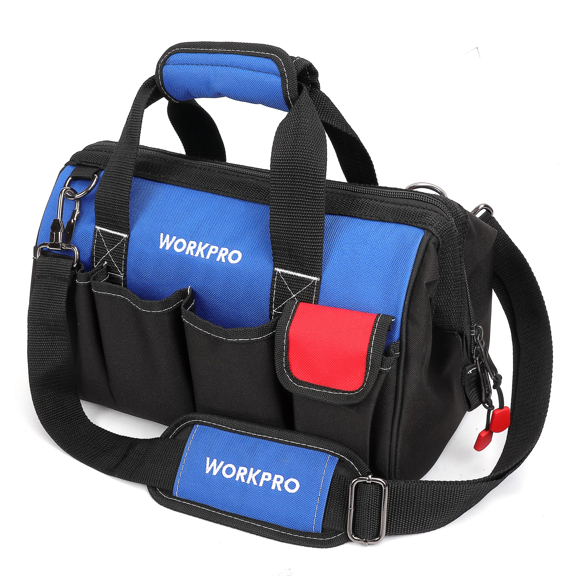 Foto 1 | Bolsa Para Herramientas Workpro De 14 Pulgadas Con Múltiples Bolsillos Y Correa Ajustable - Venta Internacional.