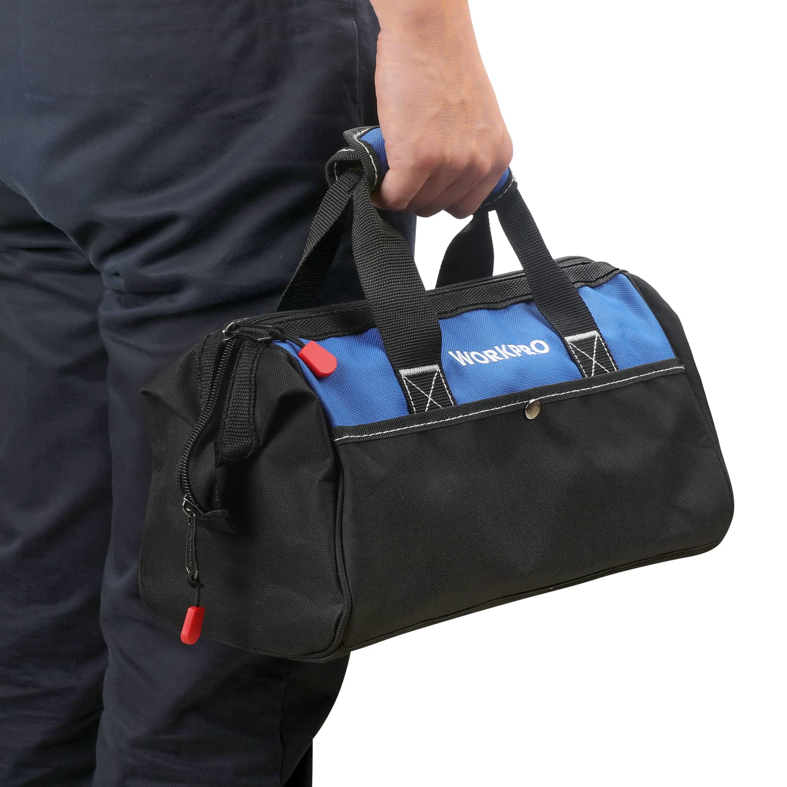 Foto 8 pulgar | Bolsa De Herramientas Workpro Bolsa De Mano Para Herramientas De Boca Ancha De 13 Pulgadas - Venta Internacional.