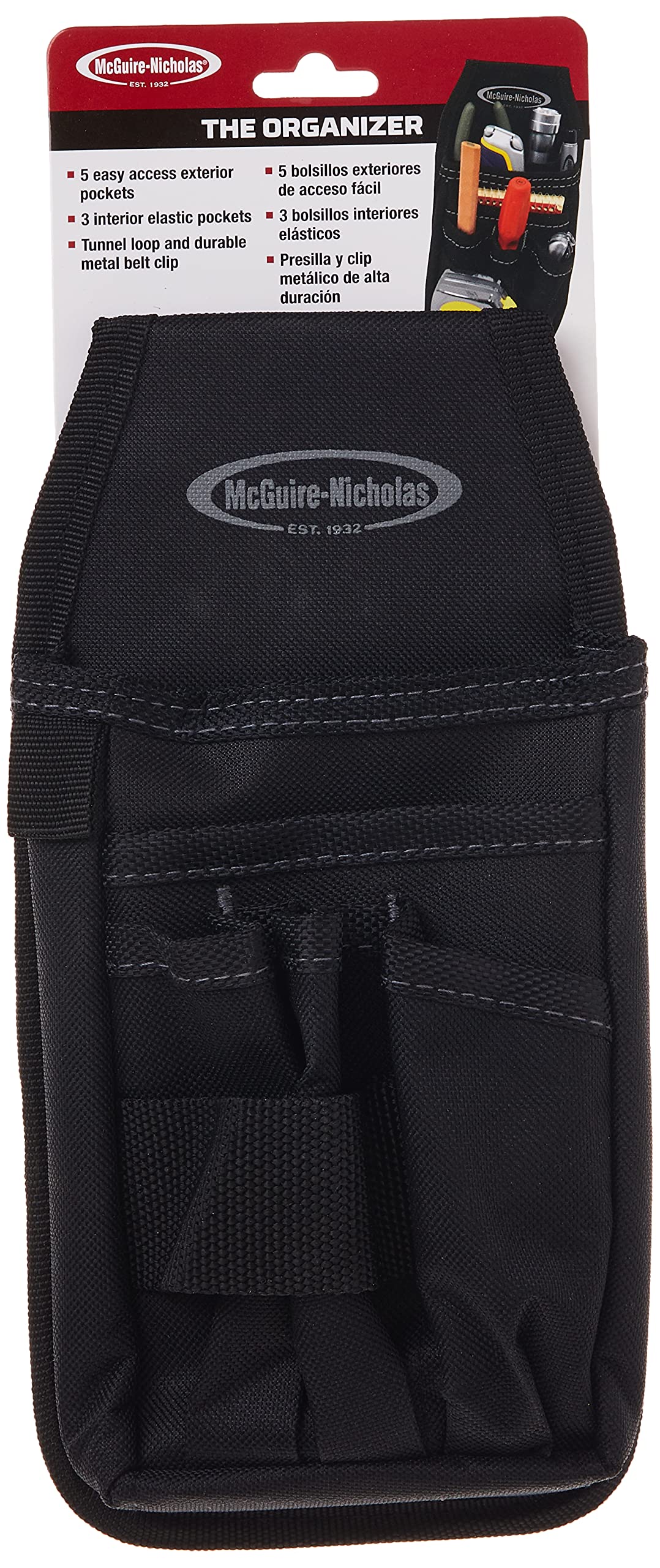 Foto 6 pulgar | Miniorganizador Mcguire-nicholas, Portaherramientas Duradero De Nailon - Venta Internacional.