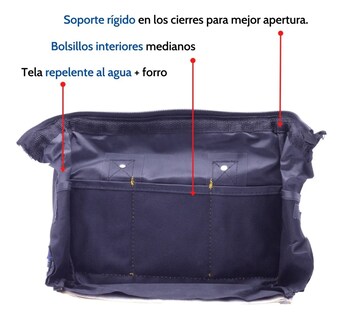 Foto 5 | Bolsa Porta Herramienta Lab.g30x25x20cm 20 Bolsillos Resiste Amarillo Negro