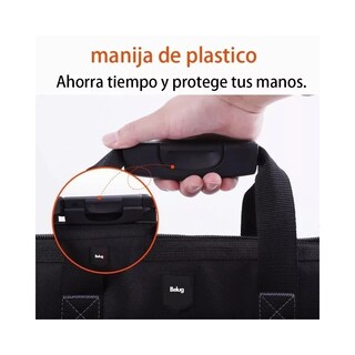 Foto 4 | Bolsa De Herramientas Belug Mochila Electricista Multifuncional Negro