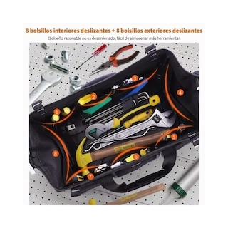 Foto 4 | Bolsa De Herramientas Lab.gmochila Electricista Multifuncional Negro
