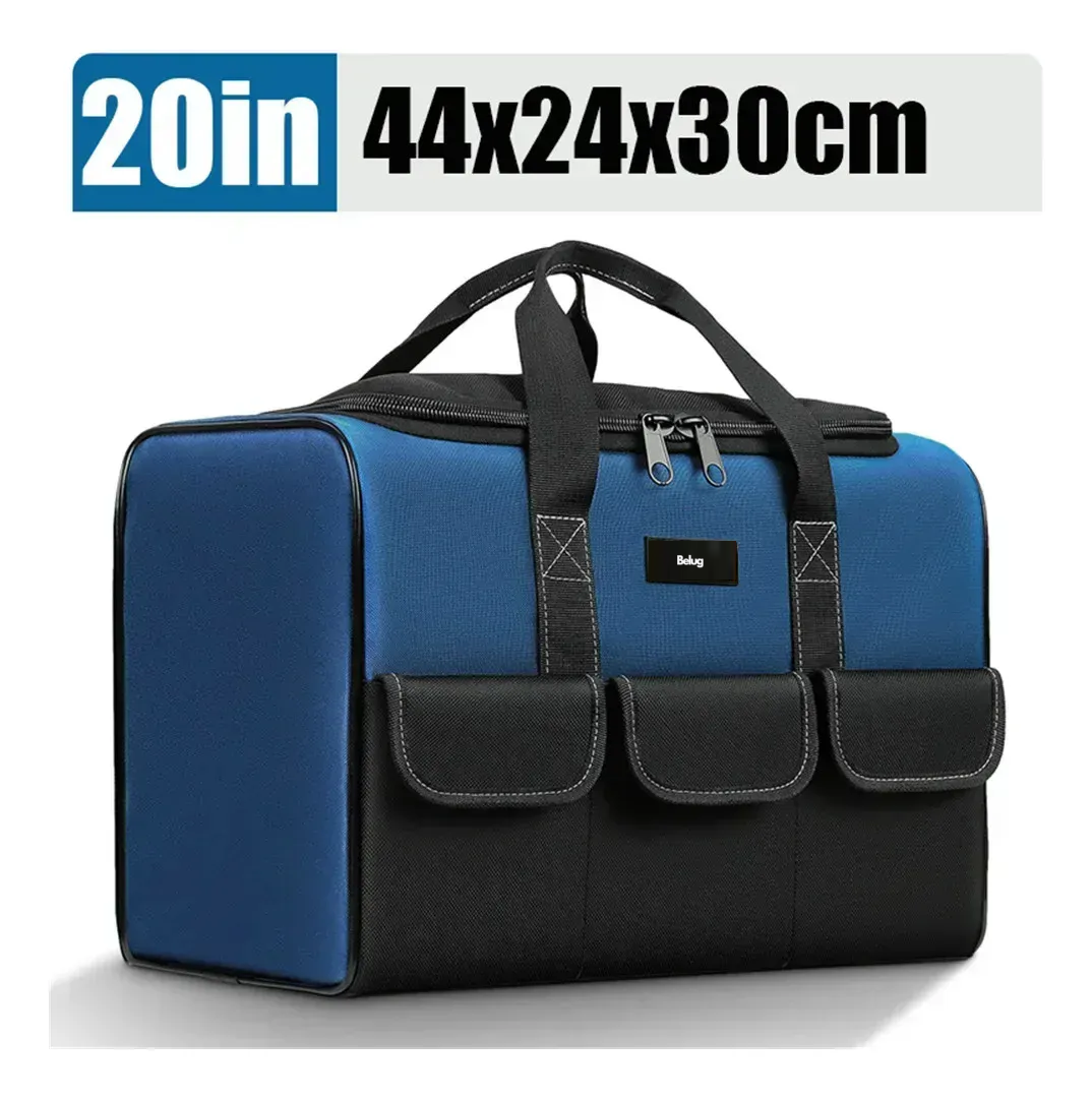 Foto 4 pulgar | Maleta De Herramientas Belug  20 Pulgadas Mochila Organizador Negro Azul Marino