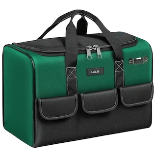 Foto 1 | Maleta Herramientas Lab.g 20 Pulgadas Impermeable Electricista Negro Verde Oscuro