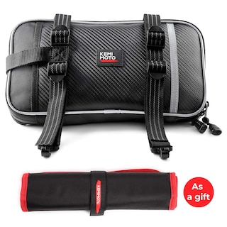 Foto 2 | Bolsa De Guardabarros Delantero Para Motocicleta Kemimoto De 1,5 L Con Bolsa Enrollable Para Herramientas - Vent