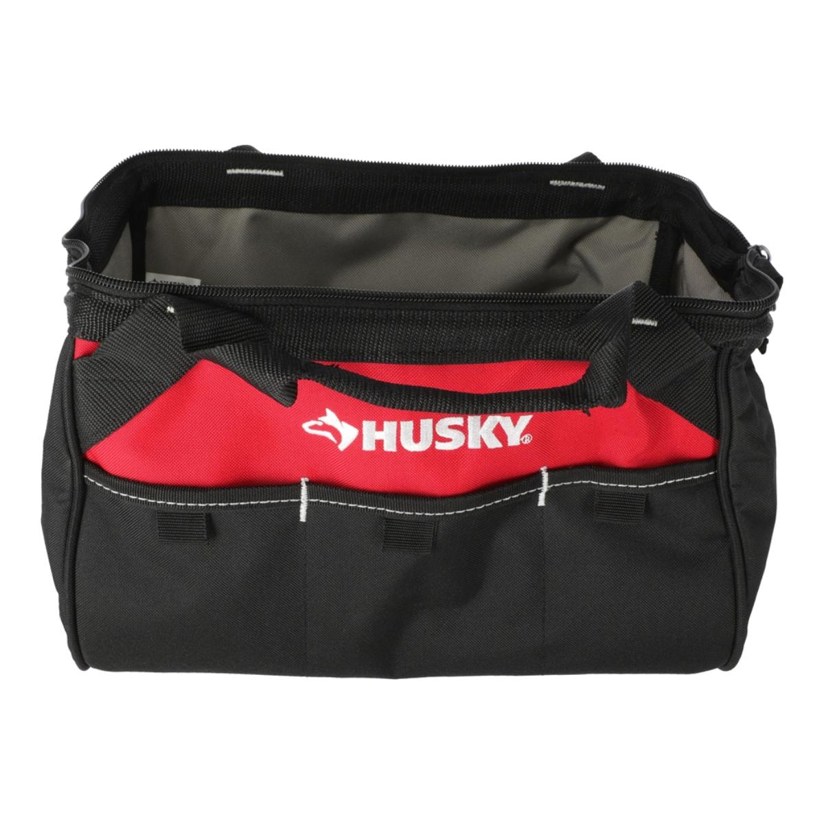 Foto 2 | Bolsa De Herramientas Husky  13 Pulgadas Con 3 Compartimientos