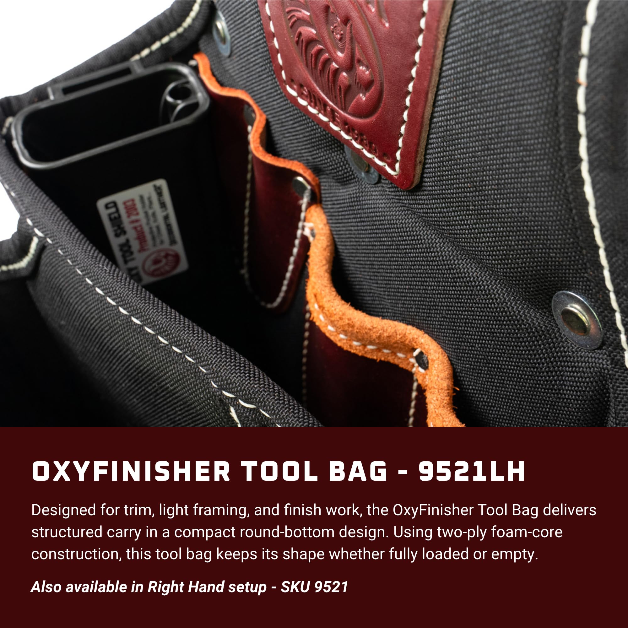 Foto 3 pulgar | Bolsa Para Herramientas Occidental Leather Oxyfinisher Para Mano Izquierda  12 Bolsillos - Venta Internacional.
