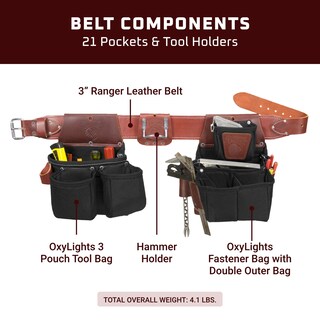 Foto 3 | Cinturón Para Herramientas Occidental Leather Oxylights Ultra Framer Xl - Venta Internacional.