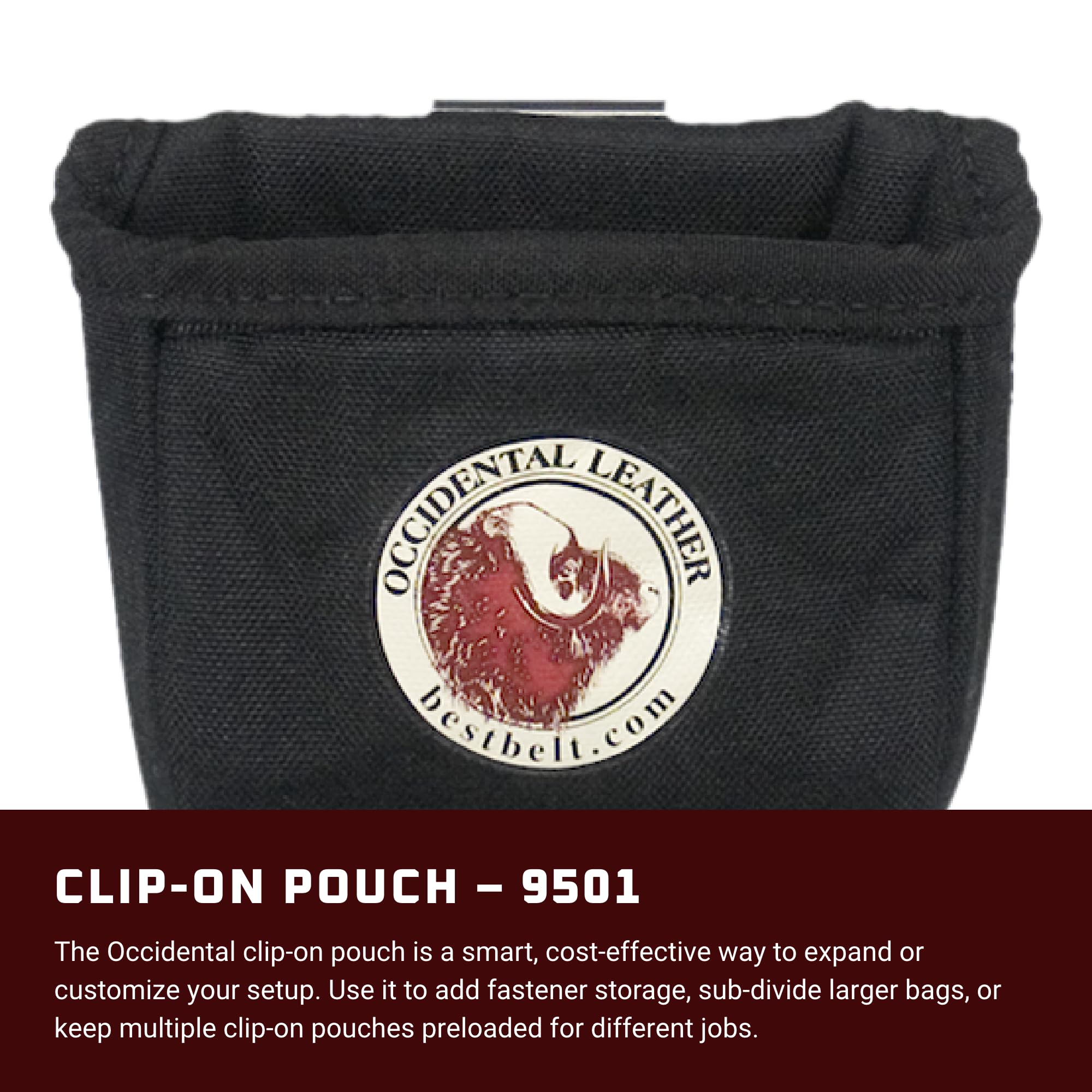 Foto 3 pulgar | Funda De Piel Occidental Con Clip Que Se Adapta A Cinturones De Trabajo De Hasta 5 Cm - Venta Internacional.