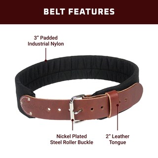 Foto 3 | Cinturón Para Herramientas Occidental Leather 3 Piel Y Nailon Talla Xl - Venta Internacional.