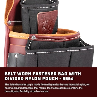 Foto 2 | Tool Belt Occidental Bolso De Cuero Con Cierre Desgastado Ee. Uu. - Venta Internacional.