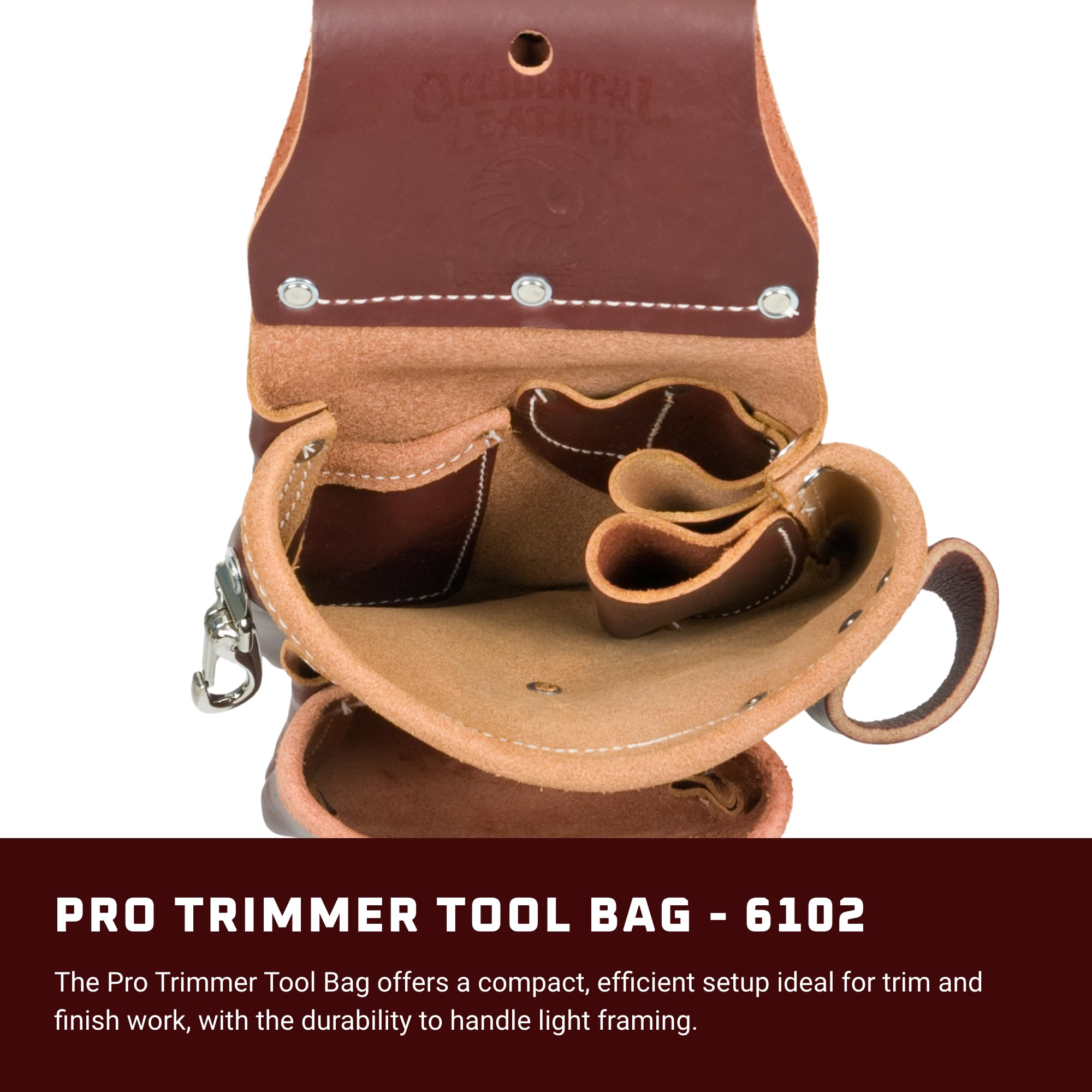 Foto 3 pulgar | Bolsa Para Herramientas Occidental Leather Pro Trimmer Con 9 Bolsillos Y Soportes - Venta Internacional.
