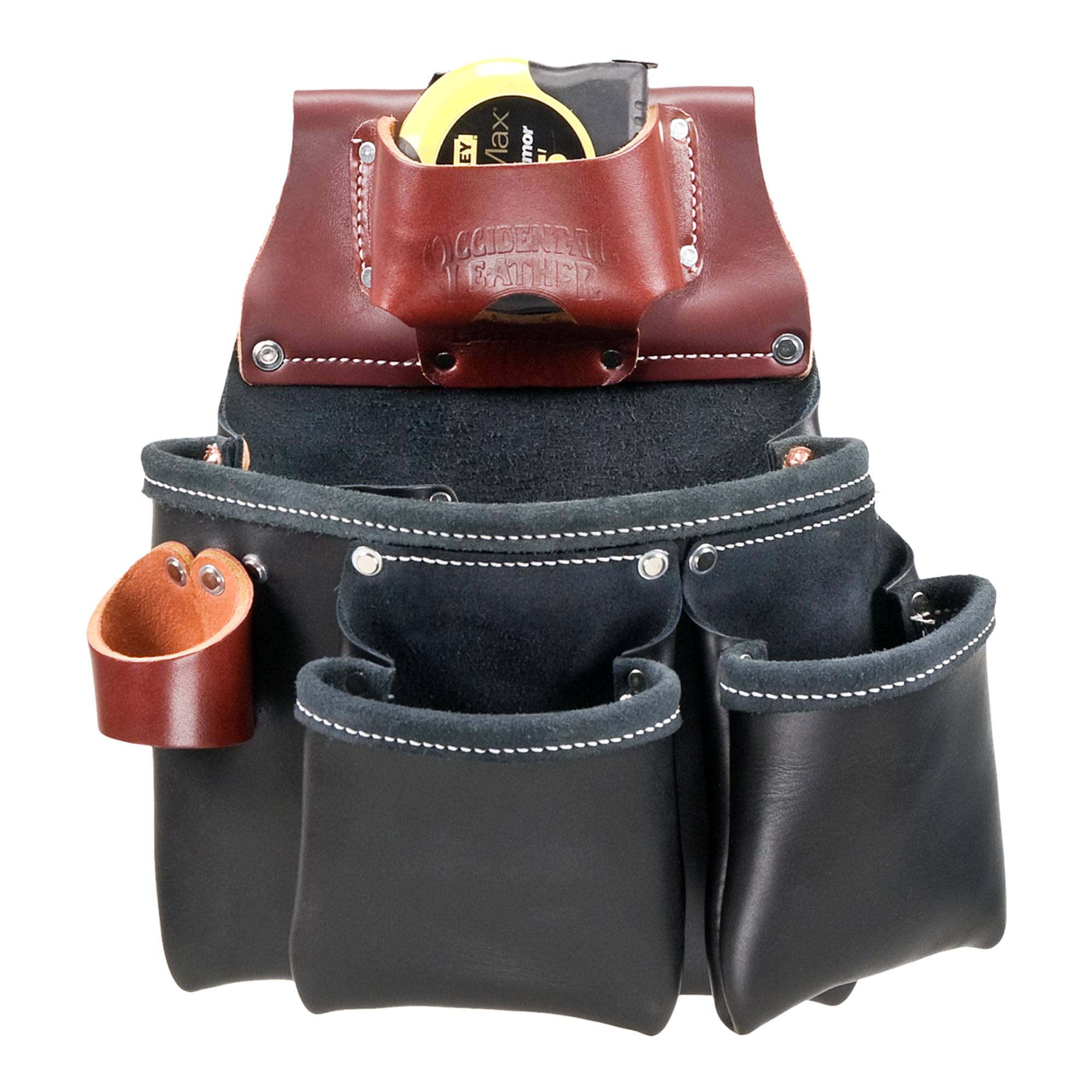 Foto 2 pulgar | Bolsa Para Herramientas Occidental Leather 3 Pouch Pro Con Soporte Para Cinta Adhesiva Negra - Venta Internacional.