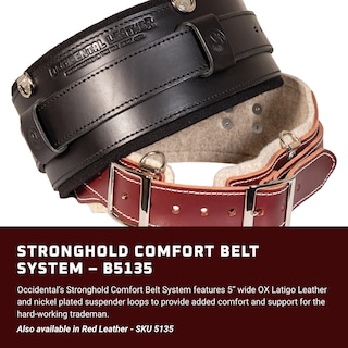Foto 2 | Sistema De Cinturón Comfort Occidental Leather Stronghold Black Large - Venta Internacional.