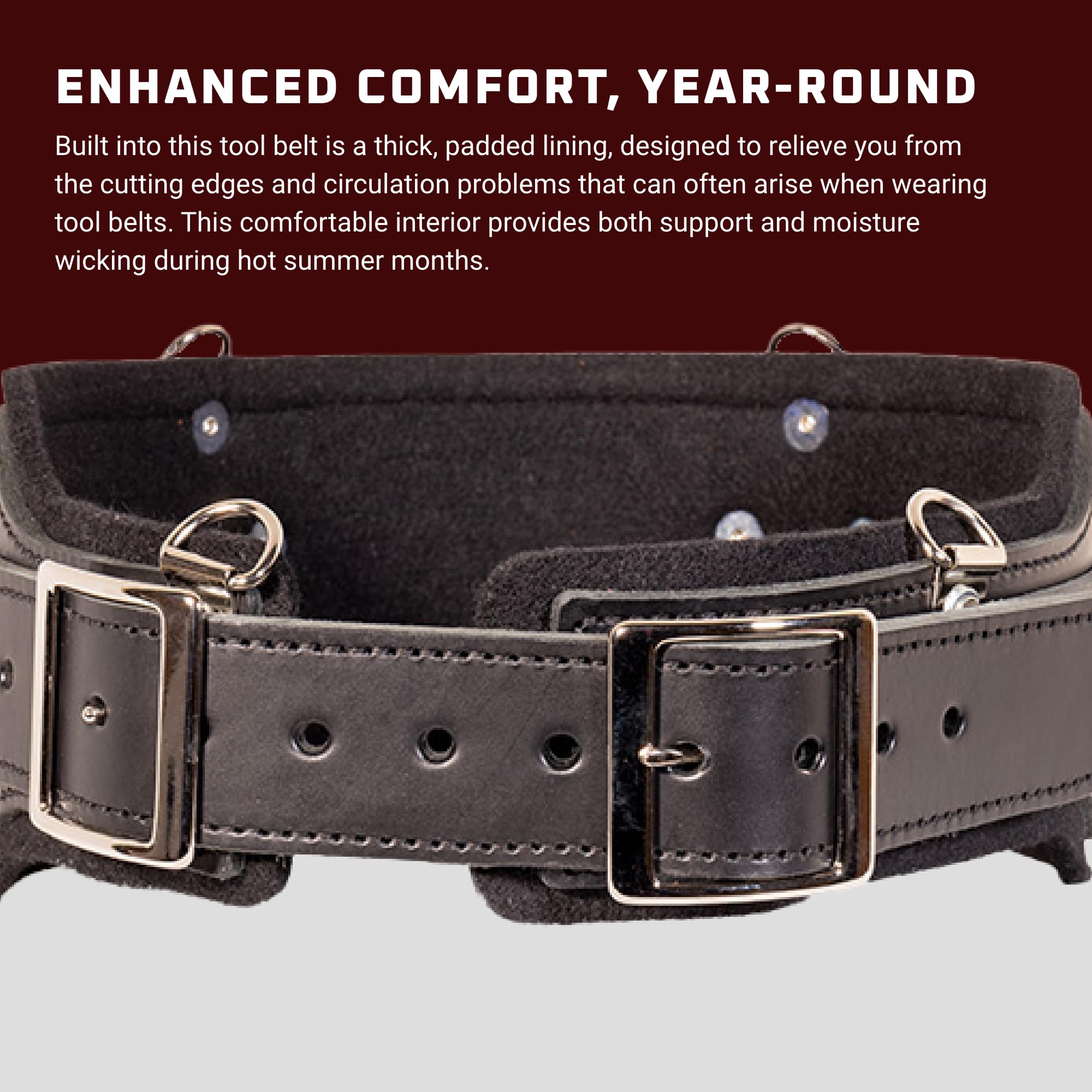 Foto 5 pulgar | Sistema De Cinturón Comfort Occidental Leather Stronghold Black Large - Venta Internacional.