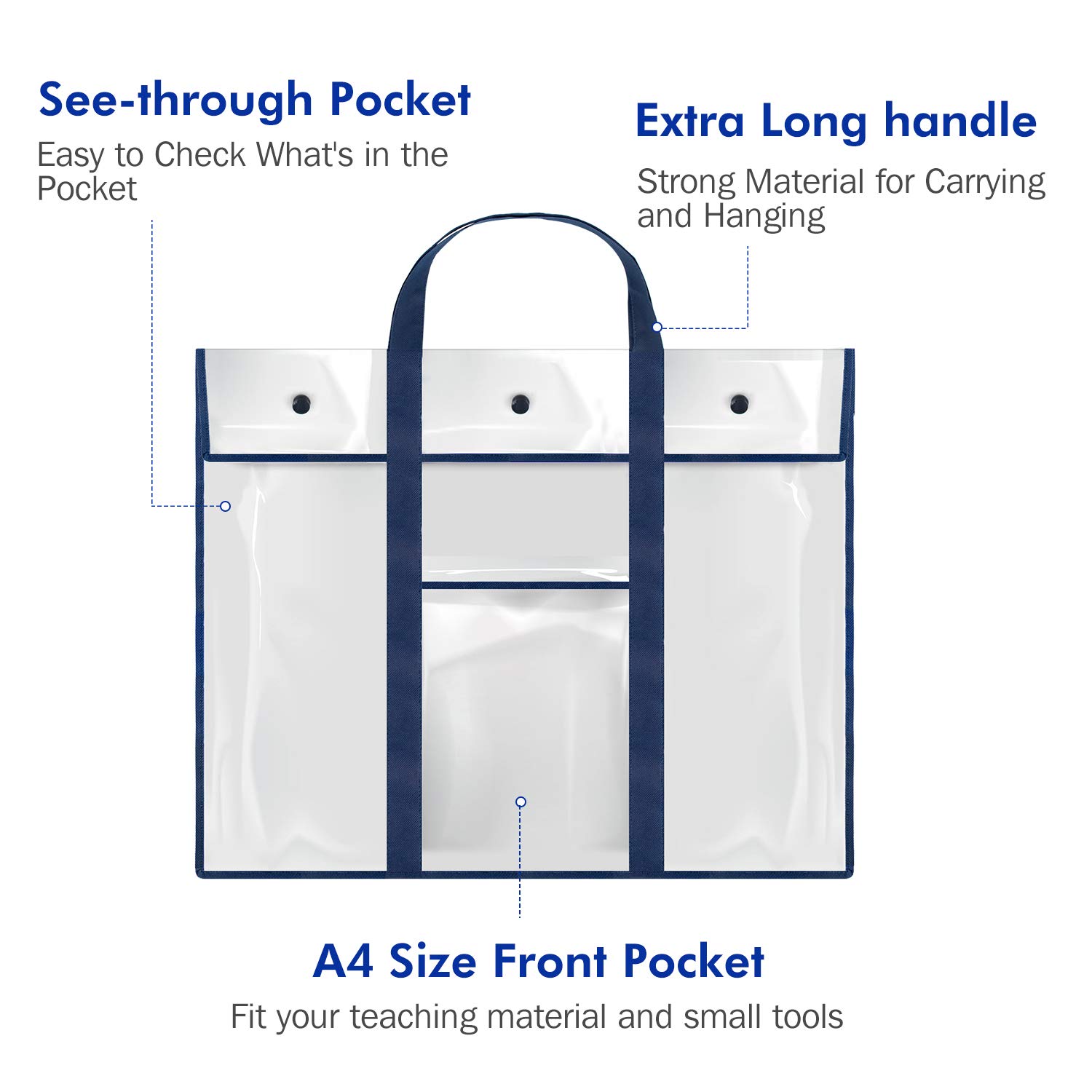 Foto 6 pulgar | Bolsa De Almacenamiento De Pósters Gamenote Grande De 80 X 64 Cm Con Bolsillo Adicional - Venta Internacional.