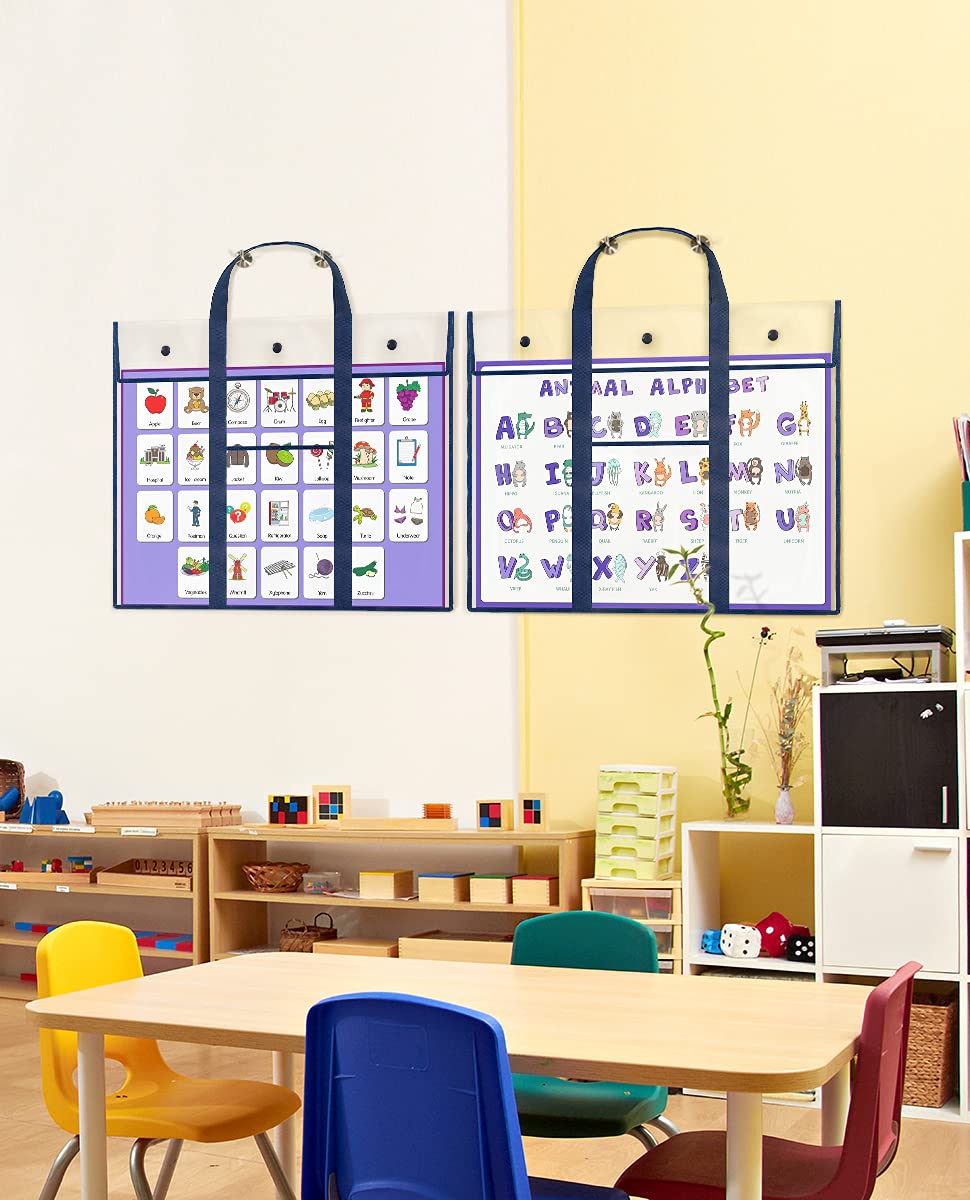 Foto 7 | Bolsa De Almacenamiento De Pósters Gamenote Grande De 80 X 64 Cm Con Bolsillo Adicional - Venta Internacional.
