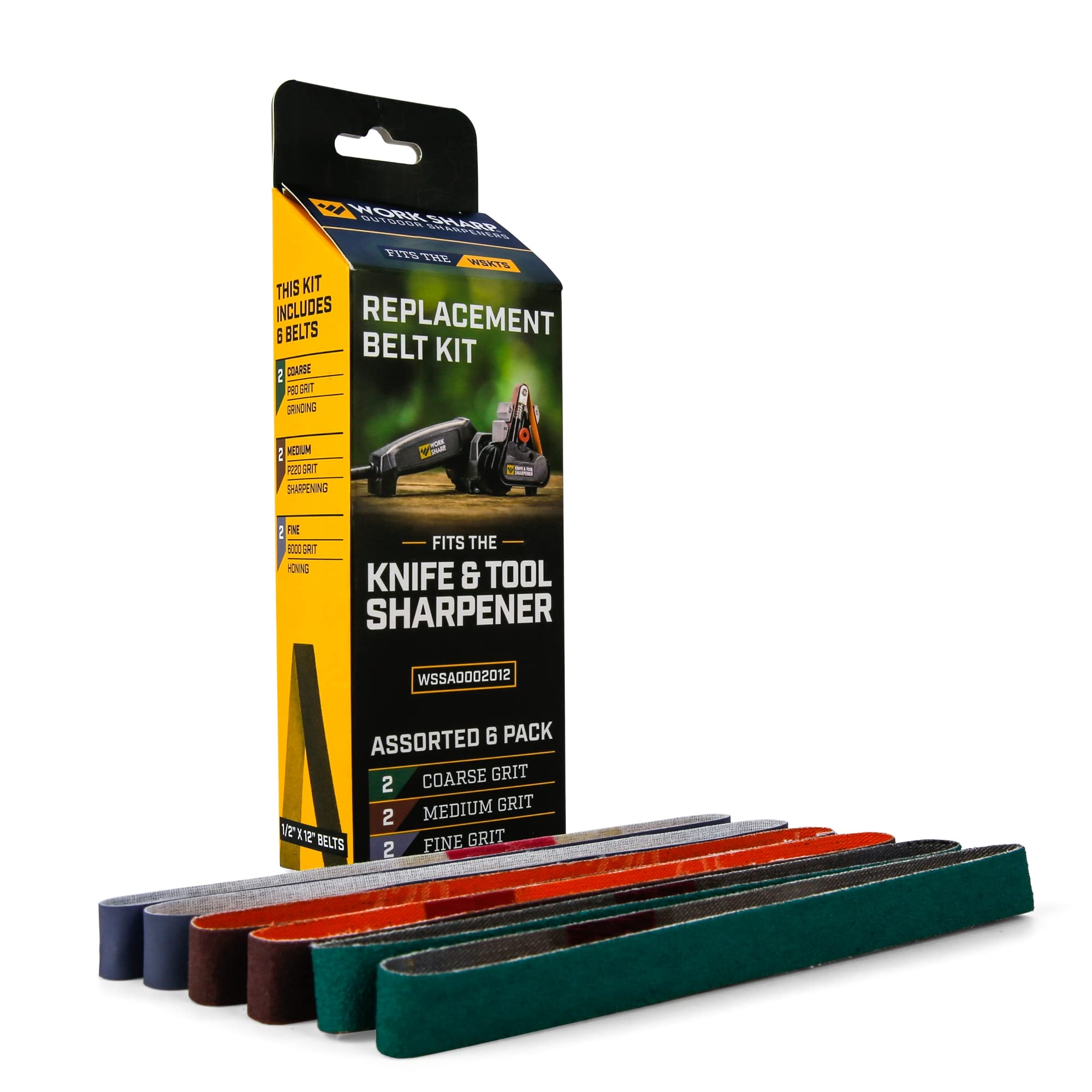 Foto 1 | Kit De Correas Abrasivas De Repuesto Para Modelos Work Sharp Kts (paquete De 6) - Venta Internacional.