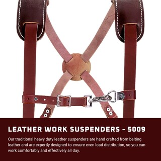 Foto 2 | Tirantes De Trabajo Occidental Leather Bridle Leather Fabricados En Ee. Uu. - Venta Internacional.