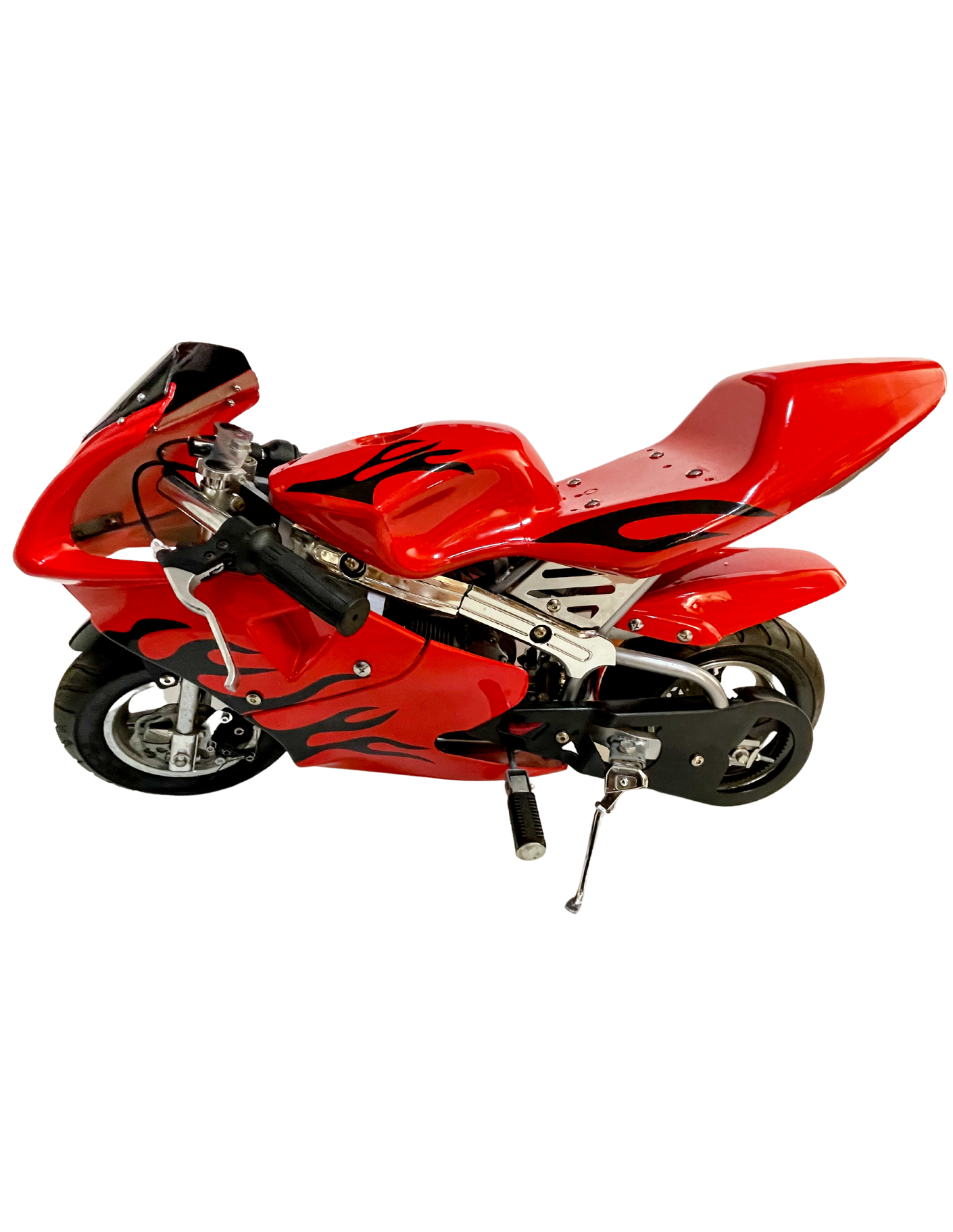 Foto 4 pulgar | Mini Moto Montable para Niños Shahoma Premium Roja Motor 49cc