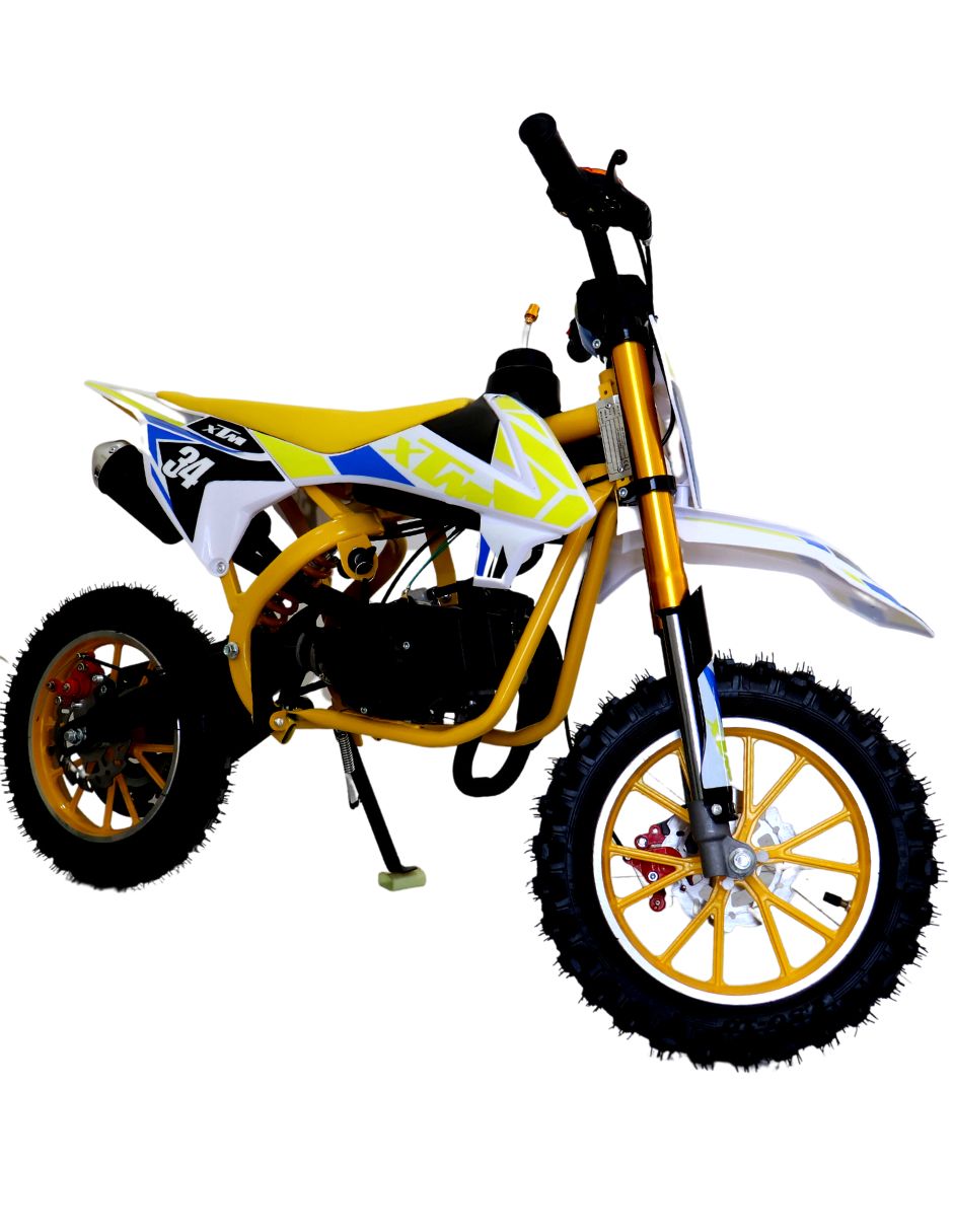 Foto 1 | Mini Moto Premium Motocross XTM Shahoma Mexico NTS01 color Amarillo Motor 49CC Off Road