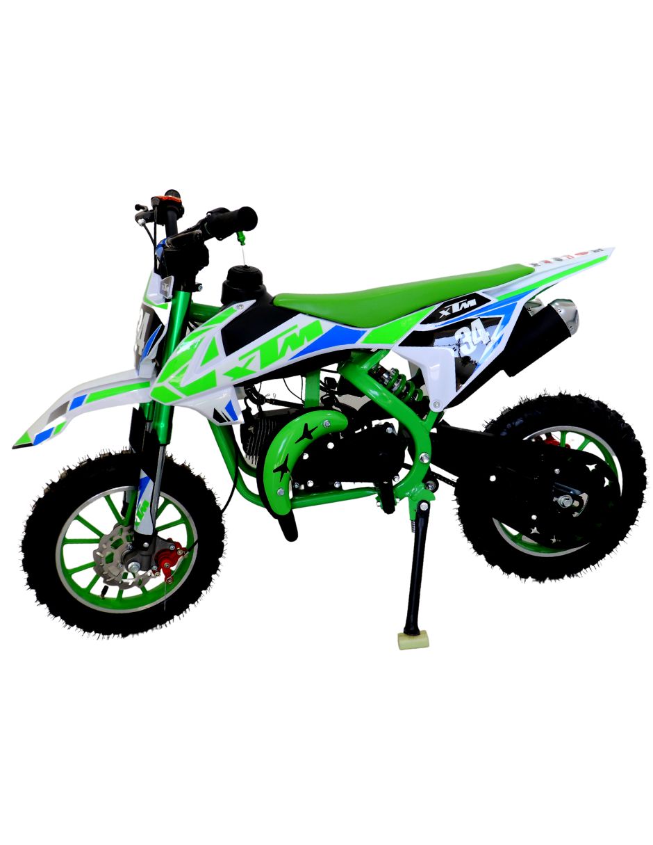 Foto 4 pulgar | Minimoto Shahoma México Nts01 Verde 49cc