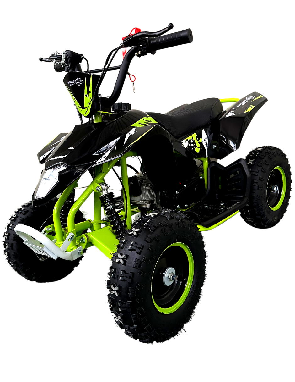 Minimoto Cuatrimoto Atv05 Verde Motor 49cc Off Road Shahoma