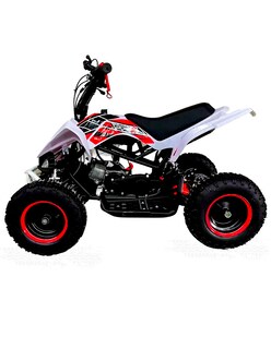 Foto 2 | Mini Cuatrimoto Atv03 Roja Motor 49cc Encendido Electrico