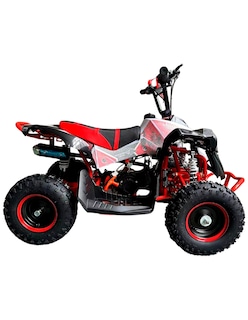 Foto 3 | Mini Cuatrimoto Atv07 Rojo Con Negro Motor 49cc Encendido Electrico