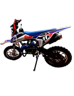 Foto 4 | Mini Moto Shahoma Nts01 Se Premium 49cc Azul + Casco Infantil Shahoma