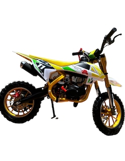 Foto 3 | Mini Moto Shahoma Nts01 Se Premium 49cc Amarilla + Casco Infantil Shahoma