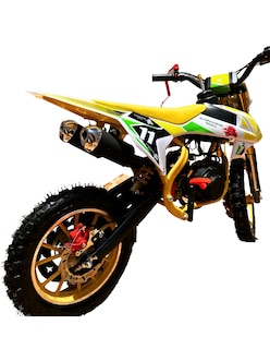 Foto 4 | Mini Moto Shahoma Nts01 Se Premium 49cc Amarilla + Casco Infantil Shahoma
