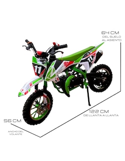 Foto 5 | Mini Moto Shahoma Nts01 Se Premium 49cc Verde + Casco Infantil Shahoma
