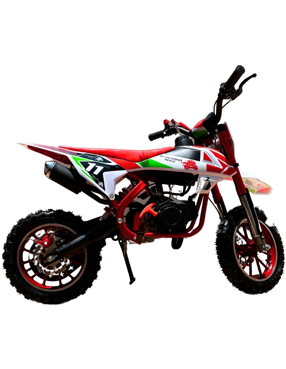Foto 5 pulgar | Mini Moto Shahoma NTS01 SE Premium 49cc Roja + Casco Infantil Shahoma