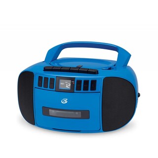 Foto 2 | Boombox Portátil Gpx Bca209bu Con Reproductor De Cd/cassette Azul - Venta Internacional.