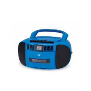 Foto 3 | Boombox Portátil Gpx Bca209bu Con Reproductor De Cd/cassette Azul - Venta Internacional.