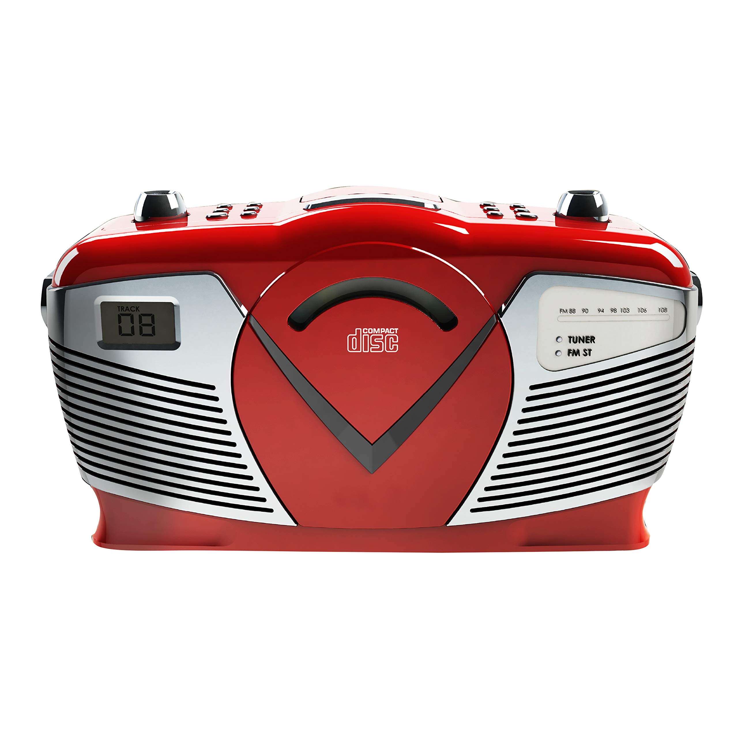 Boombox Portátil Proscan De Estilo Retro Con Radio Am/fm - Venta Internacional.