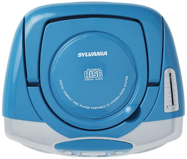 Foto 5 | Reproductor De Cd Portátil Sylvania Srcd243 Con Radio Am/fm Azul - Venta Internacional.