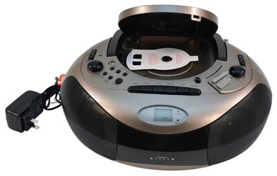 Foto 2 | Casete Reproductor De Cd Multimedia Boombox Califone 1886 Spirit Sd - Venta Internacional.