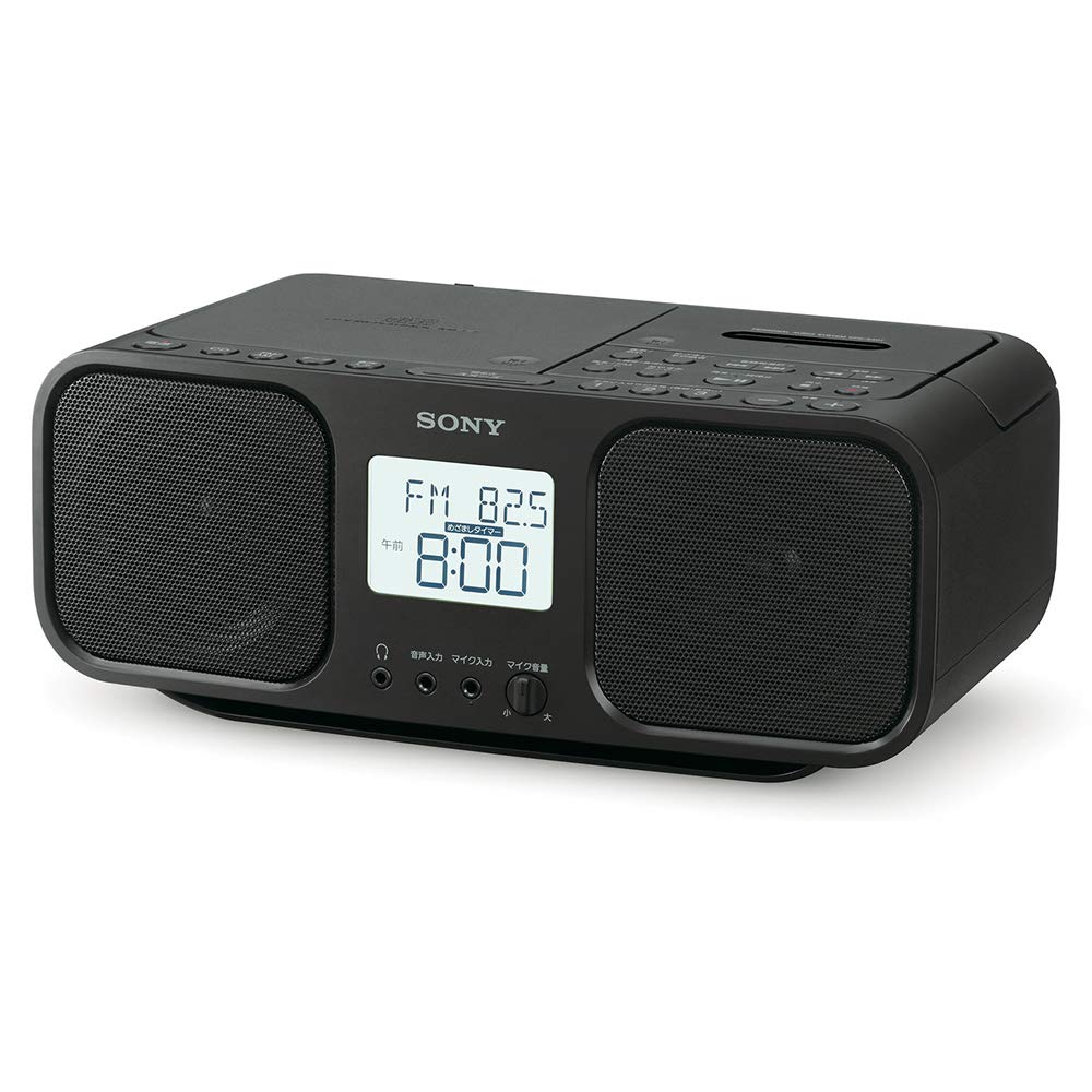 Foto 1 | Grabadora De Casetes De Radio Cd Sony Cfd-s401-b (negra)【productos Genuinos Nacionales De Japón】 - Venta Internacion