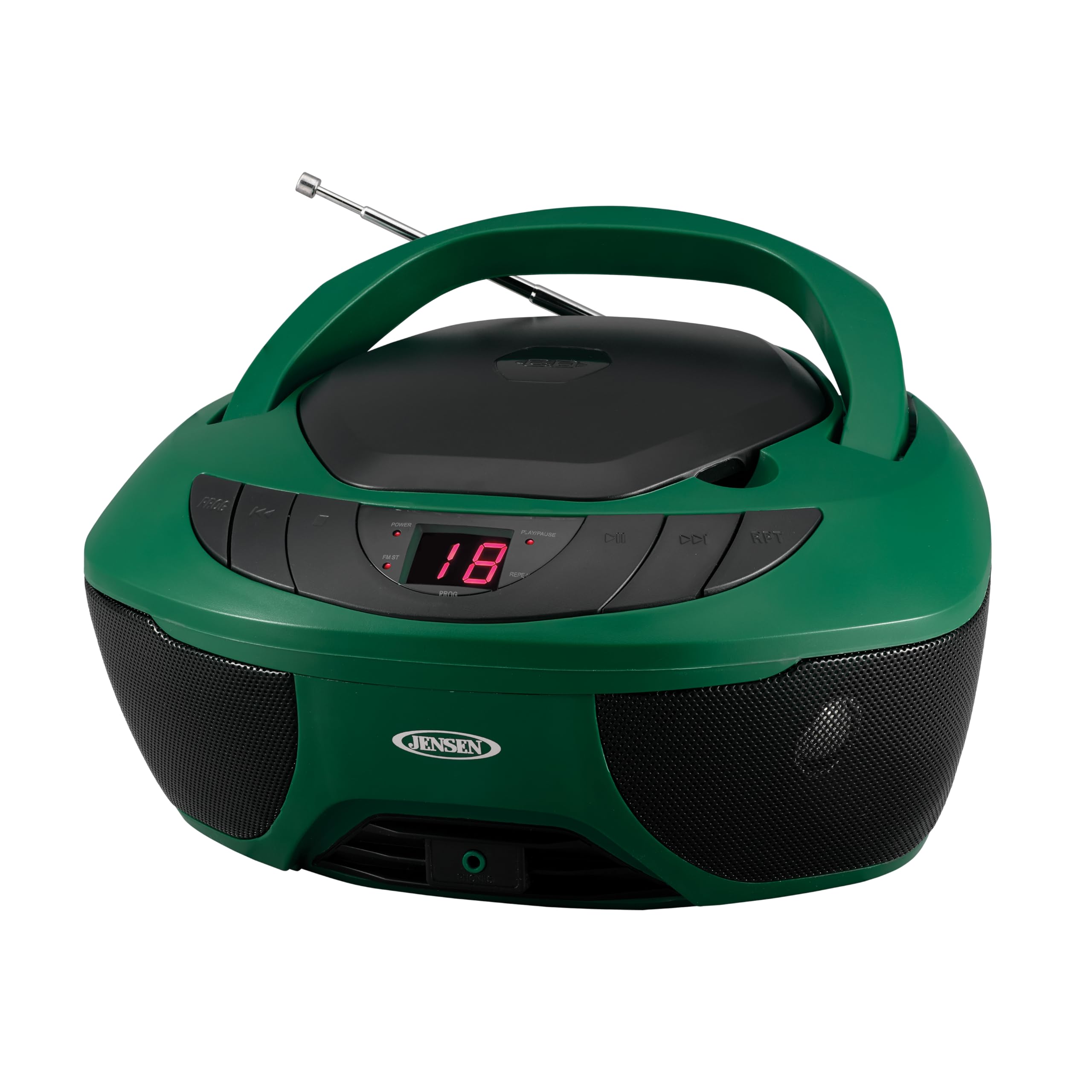 Foto 1 | Reproductor De Cd Portátil Estéreo Boombox Deportivo Jensen Cd-475gr - Venta Internacional.
