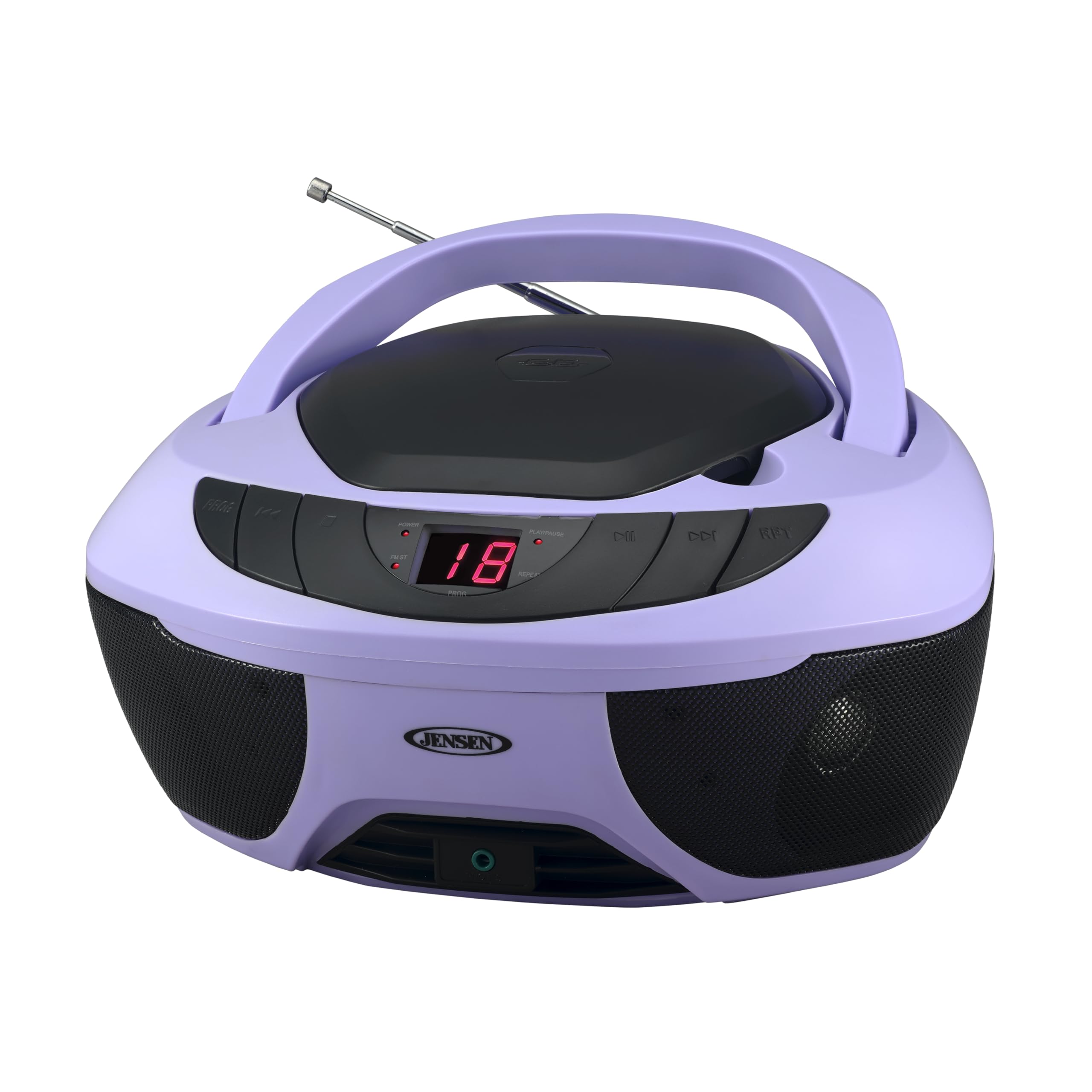 Foto 1 | Reproductor De Cd Portátil Estéreo Boombox Deportivo Jensen Cd-475pl - Venta Internacional.