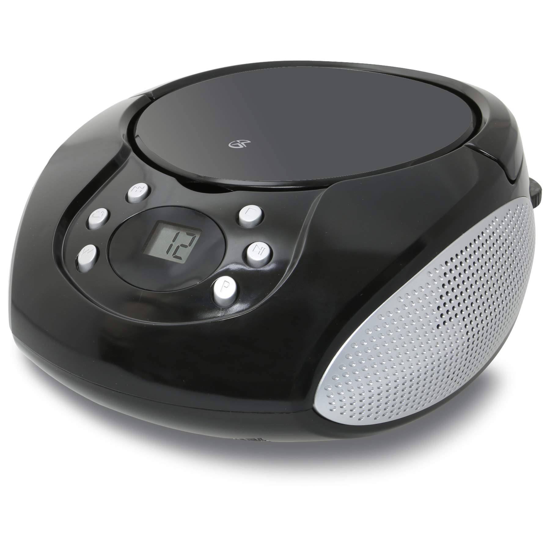 Foto 2 pulgar | Cd Boombox Gpx Portátil Con Carga Superior Y Radio Am/fm, Color Negro - Venta Internacional.