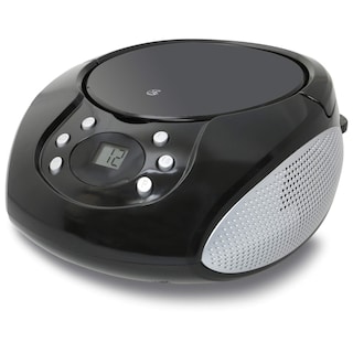 Foto 1 | Cd Boombox Gpx Portátil Con Carga Superior Y Radio Am/fm, Color Negro - Venta Internacional.
