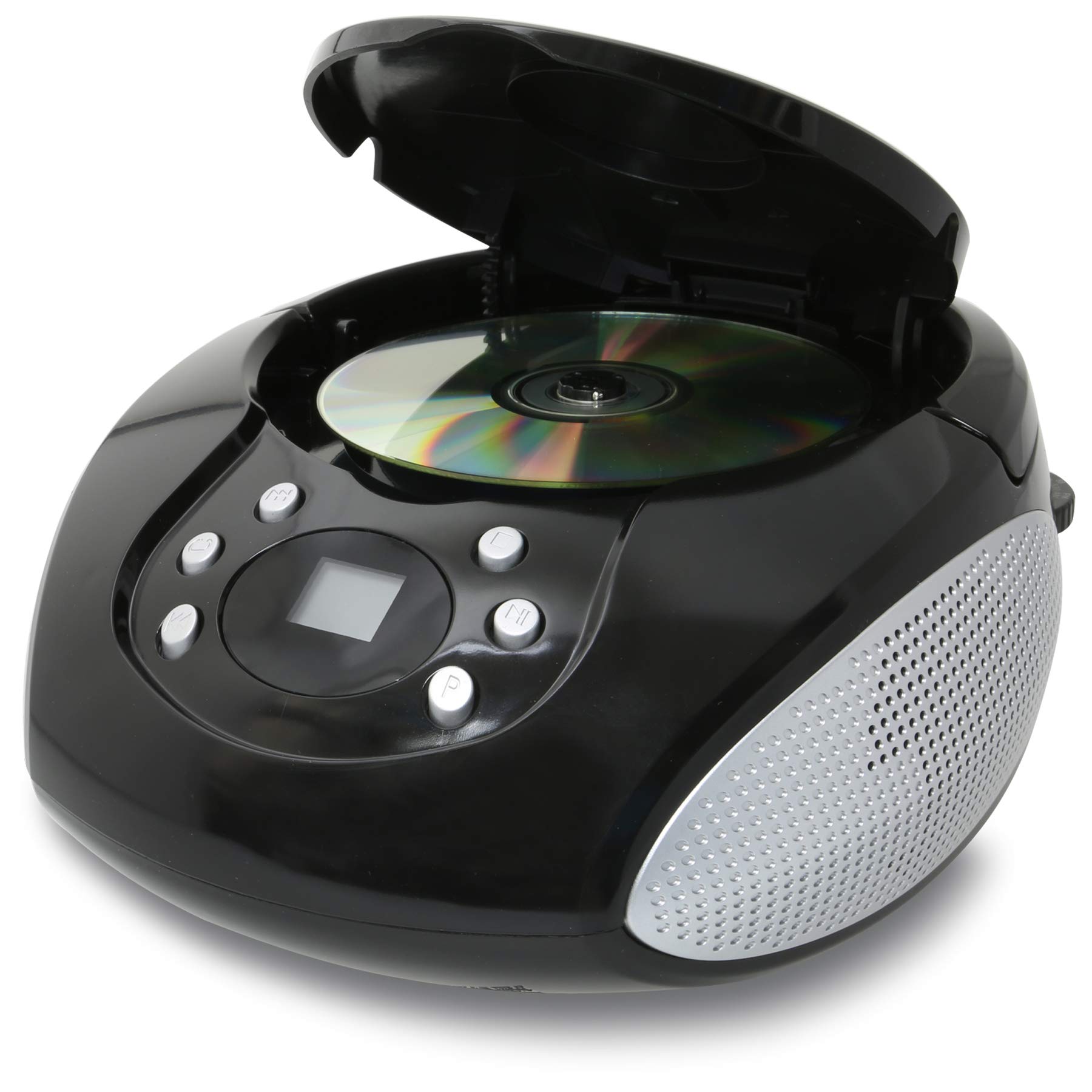 Foto 5 pulgar | Cd Boombox Gpx Portátil Con Carga Superior Y Radio Am/fm, Color Negro - Venta Internacional.