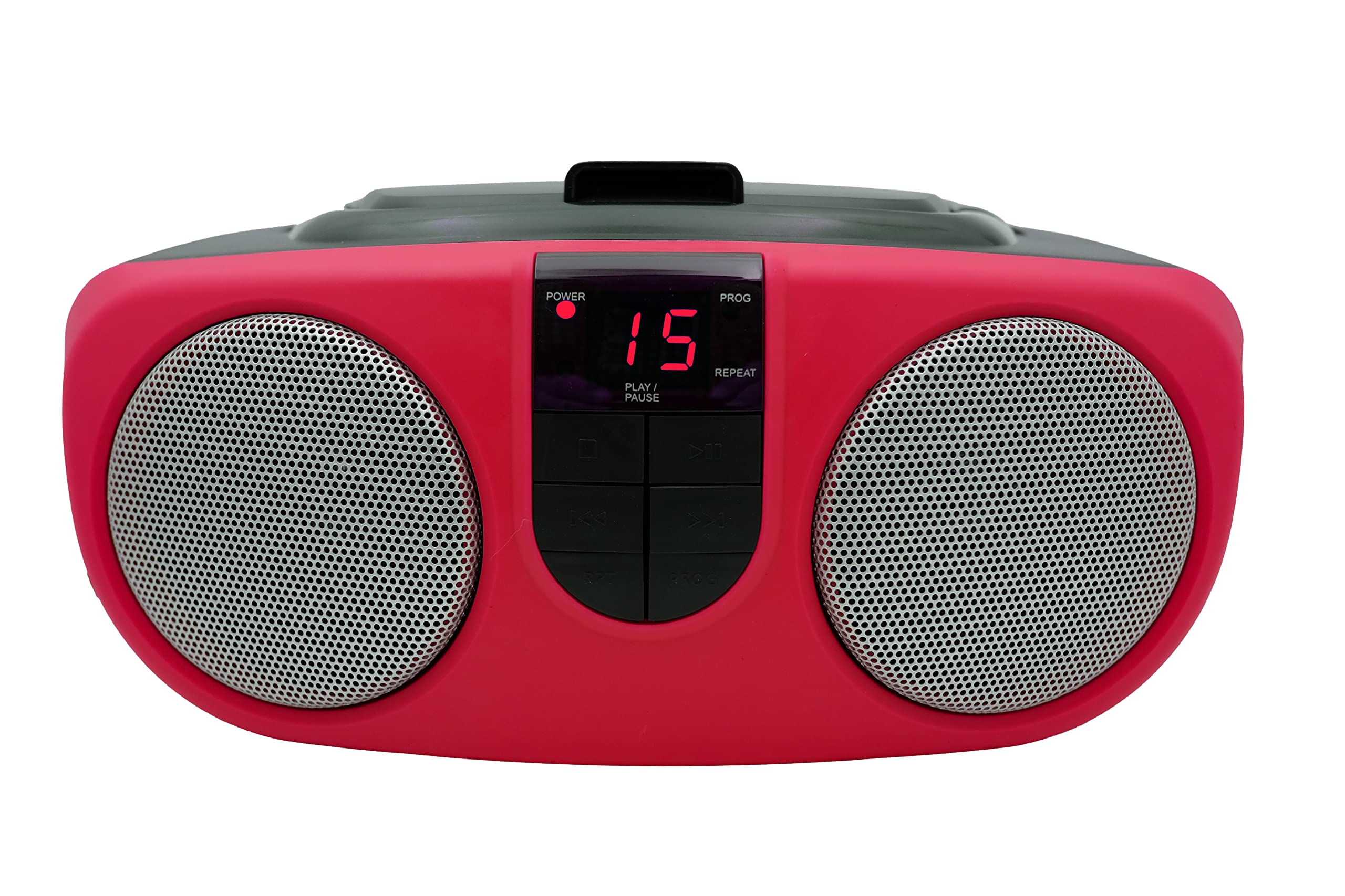 Foto 2 pulgar | Reproductor De Cd Portátil Proscan Elite Con Radio Am/fm Rojo - Venta Internacional.